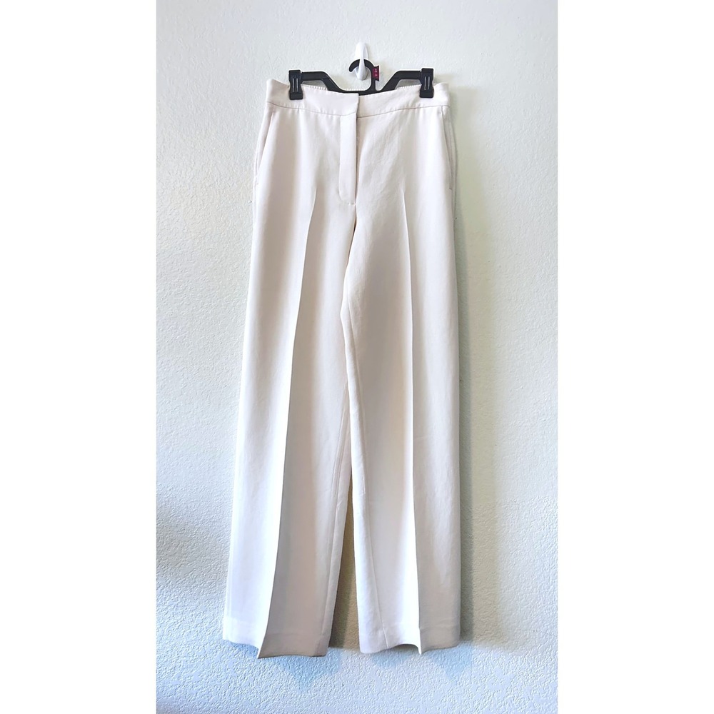 Wilfred Cream Wide-Leg Trousers